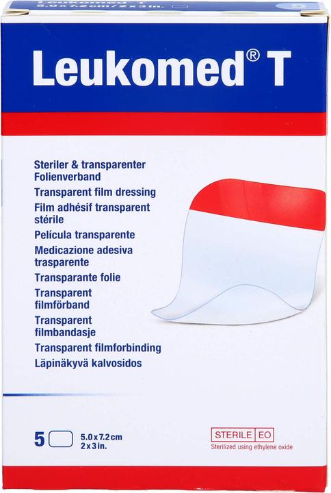 Actual product image BSN T transparenter Filmverband 7.2x5cm (5 x)
