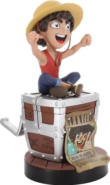 Immagine prodotto Exquisite Gaming One Piece Cable Guys Charging Holder Monkey D. Ruffy Wanted Poster 21 cm (PS5)