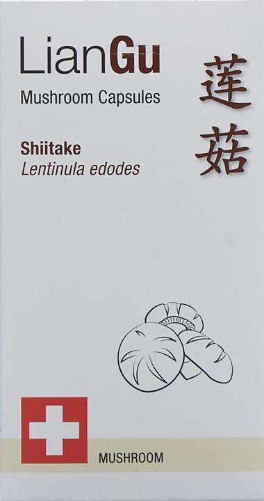 Actual product image Lian Shiitake Mushrooms Kapsel (60 Piece, Capsules, 65 g)
