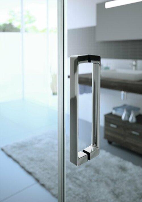 Actual product image Hüppe Classics 2 Swing door corner entry width left: 80cm width right: 80cm stop left & right (80 cm, 80 cm, 200 cm)