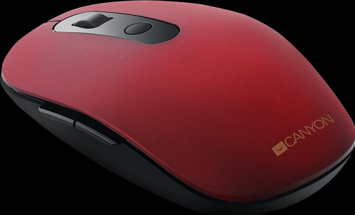 Produktbild Canyon MW-9 2 in 1 Optical Wireless Mouse 6 Buttons, DPI 800/1000/1200/1500, 2 modes (BT / 2.4GHz) (Kabellos)