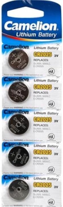Pilha LITHIUM 2025 3.0 V - 170 mAh (5 St. / Blisterverpackung) (5 Stk., CR2025, 170 mAh)