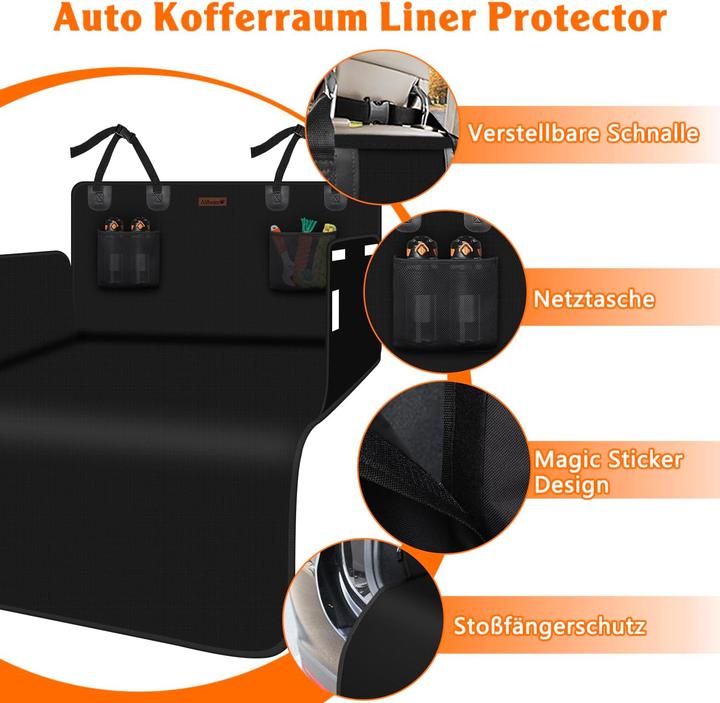 Produktbild Alfheim Universeller Kofferraumschutz für Hunde (Hund, Waschbar)