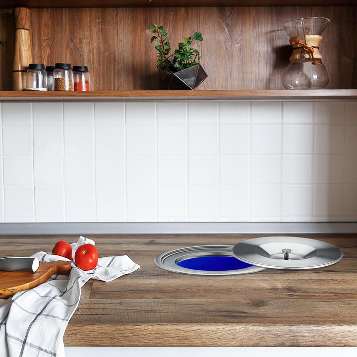 Produktbild Relaxdays Mülleimer Arbeitsplatte (5 l)