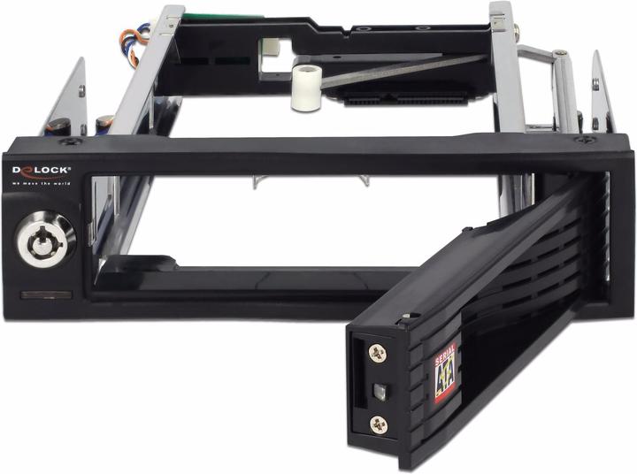Immagine prodotto Delock Telaio di montaggio 5.25 3.5 SATA HDD protetto, hot-swap