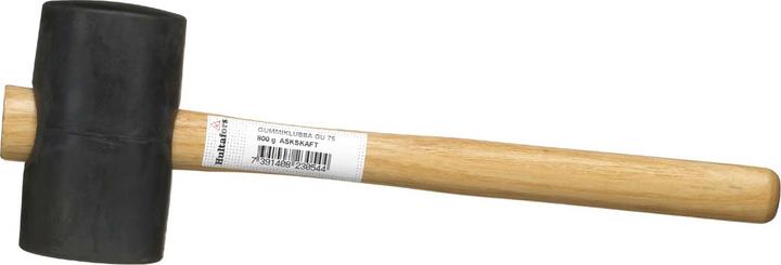 Actual product image Hultafors Rubber mallet Ø75 mm/820 gram - GU 75, 823054 (820 g)