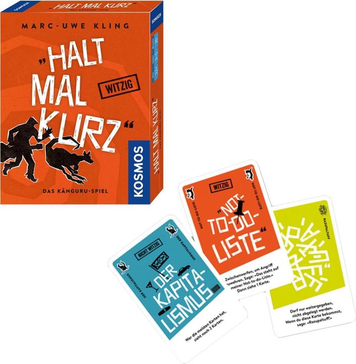 Produktbild Kosmos Halt mal kurz. Das Känguru-Spiel (Deutsch, 3 - 5 Spieler)