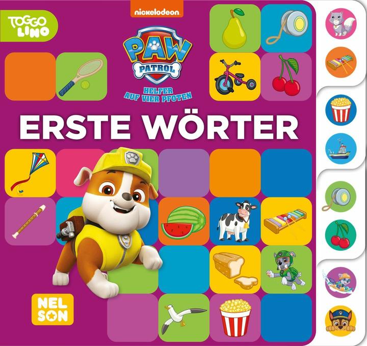 PAW Patrol learning book: First words (German)