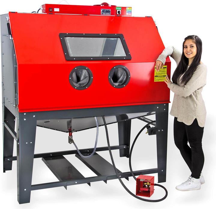 Actual product image Dema Sandblasting cabin SK 1200l XXL Profi (5.50 bar, 400 l)