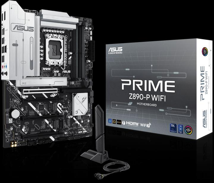 Actual product image ASUS PRIME Z890-P WIFI (LGA 1851, Intel Z890, ATX)