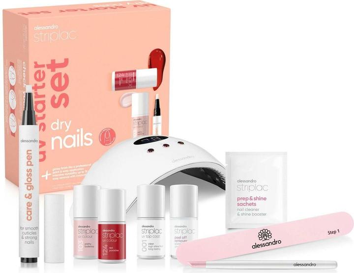 Alessandro Striplac UV Starter Set (Multicoloured)