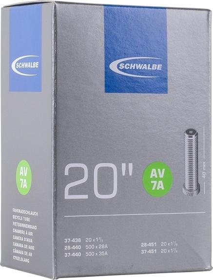 Actual product image Schwalbe AV 7A (Schrader (AV), 20", 40 mm)