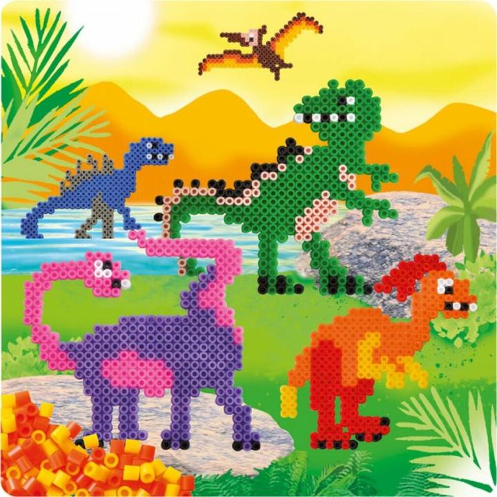 Produktbild Playbox Bügelperlenset Dinosaurier