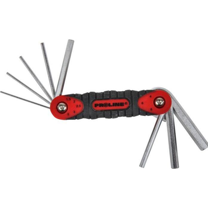 Proline, Schraubenzieher, Pro-Line Hex Multifunktions-Innensechskantschlüsselsatz 2–10 mm, 7-teilig (48367)