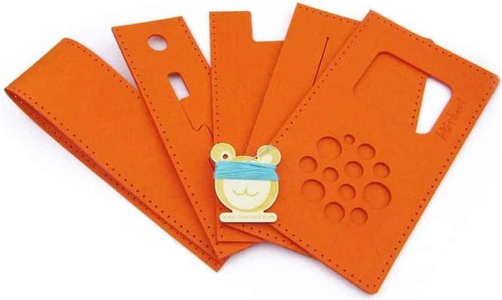 Produktbild Hörbert Filztasche (orange) Nähset