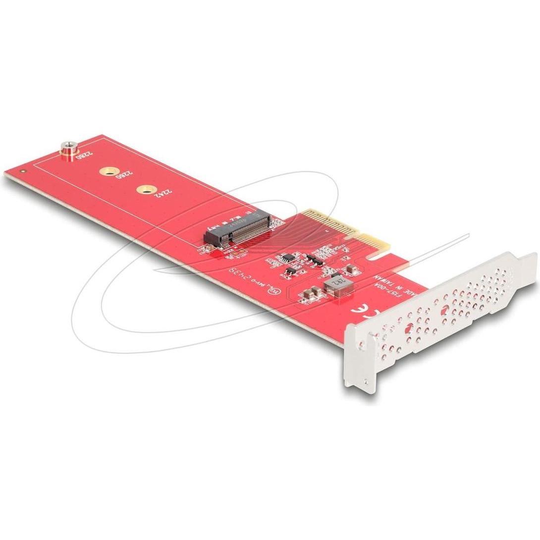 Delock PCI Express 5.0 x4 Karte zu 1 x intern NVMe M.2 Key M - Low Profile Formf, Contrôleur mémoire