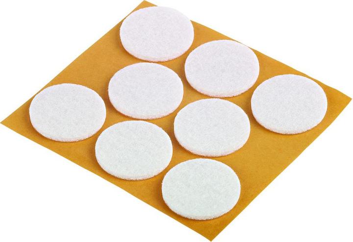 Fix-o-moll Filzgleiter 3 mm / Ø 28 mm 8 x (Filzgleiter, 8 Stück)