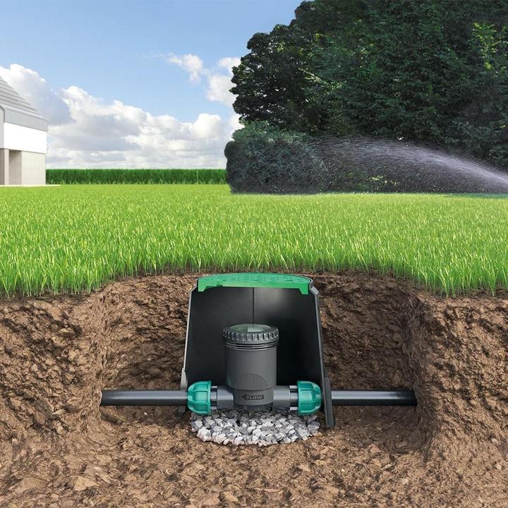 Actual product image Claber 1" Programmable solenoid valve (Irrigation computer)