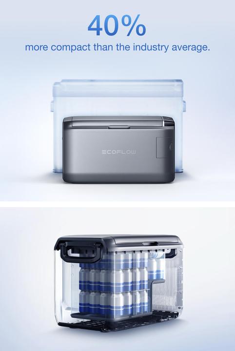 Produktbild EcoFlow Glacier 35L Kühlbox ohne Akku (35 l)