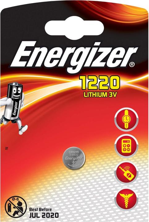 Produktbild Energizer CR1220 Lithium (1 Stk., CR1220, 40 mAh)