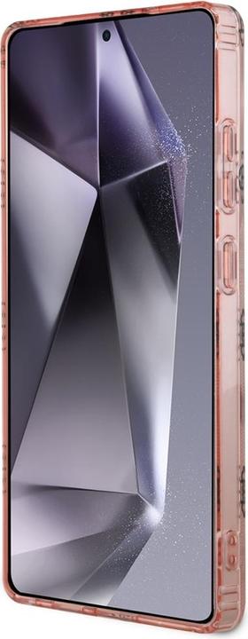 Actual product image Guess 4G Peony Pattern Case für Samsung Galaxy S25 Ultra - gold (Samsung Galaxy S25 Ultra)