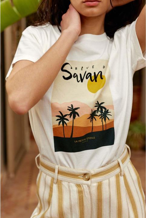 Actual product image La Petite Étoile 's t-shirt tavane (M)
