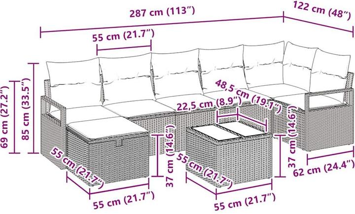 Produktbild vidaXL Isabela
