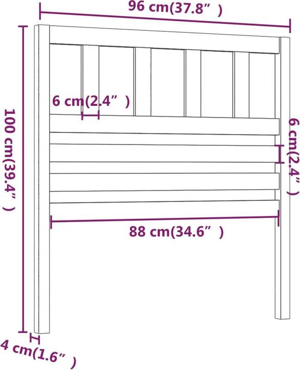 Produktbild VidaXL Kipper (106 x 4 x 100 cm)