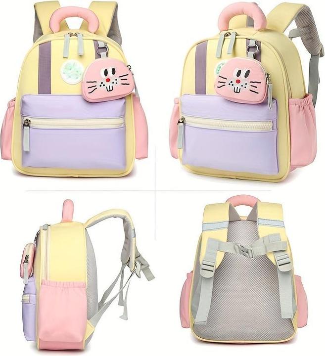 Produktbild Only-Bags.Store Charmanter Kinder-Rucksack: Leicht, verstellbar und von Hand waschbar - perfekt für Kinder von 3-14