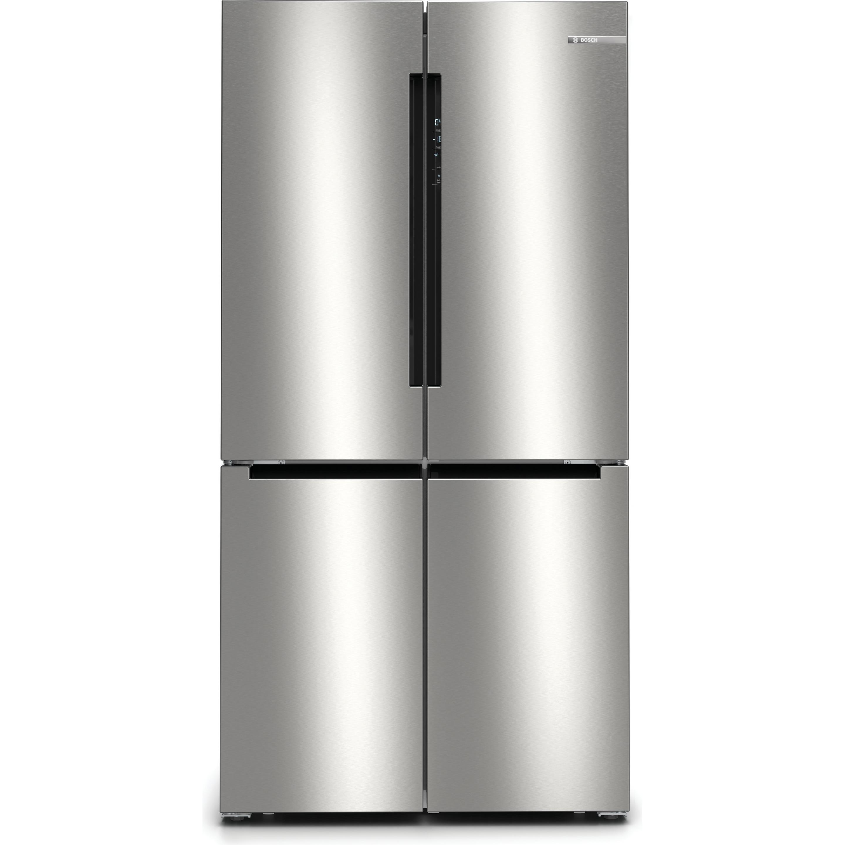 Bosch Hausgeräte KFN96APEA, Kühlschrank Freistehend, Silber