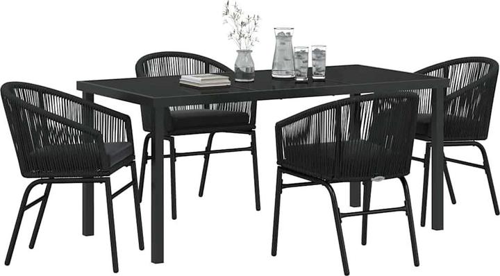 Produktbild vidaXL Garten Essgruppe (160 x 80 x 73 cm)
