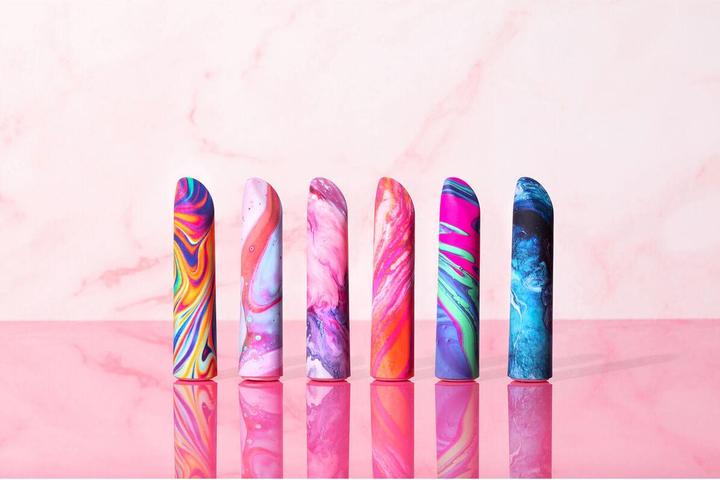 Actual product image Blush Limited Addiction Entangle Power Vibe - 10 RumbleTech Powered Deep Rumbly Vibration Settings - Satin