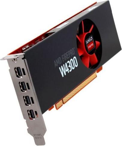 Image du produit AMD FIREPRO W4300 4GB GDDR5 (4 Go)