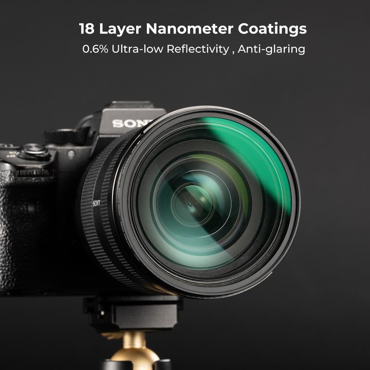 Produktbild K&F Concept Nano-C HMC White Mist Diffusionsfilter – 67 mm (67 mm, Diffusionsfilter)