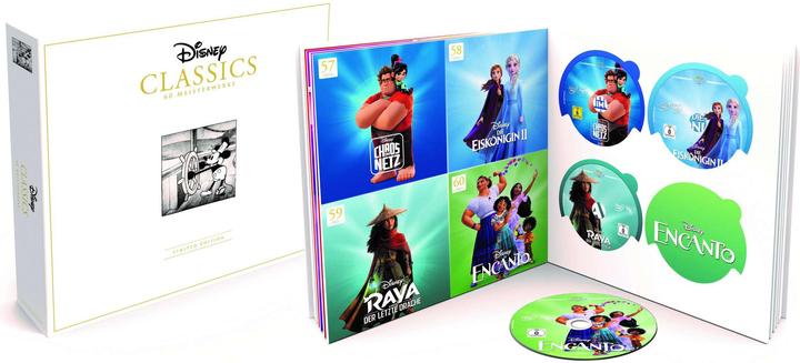 Disney Interactive Studios Classics box completo 60 dischi DVD (Tedesco, Inglese)