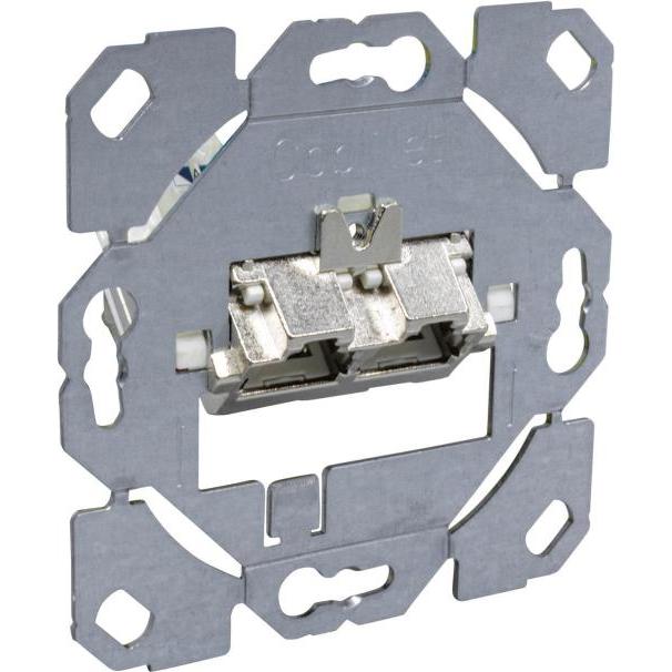 Cobinet RJ45-TL Doppeldose Kat.6Aupk reinweis designfähig, Telefon Zubehör