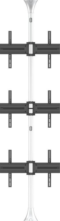 Produktbild Multibrackets Boden-Deckenhalter 3x, 40"-65", VESA 100x100 (65", 90 kg)