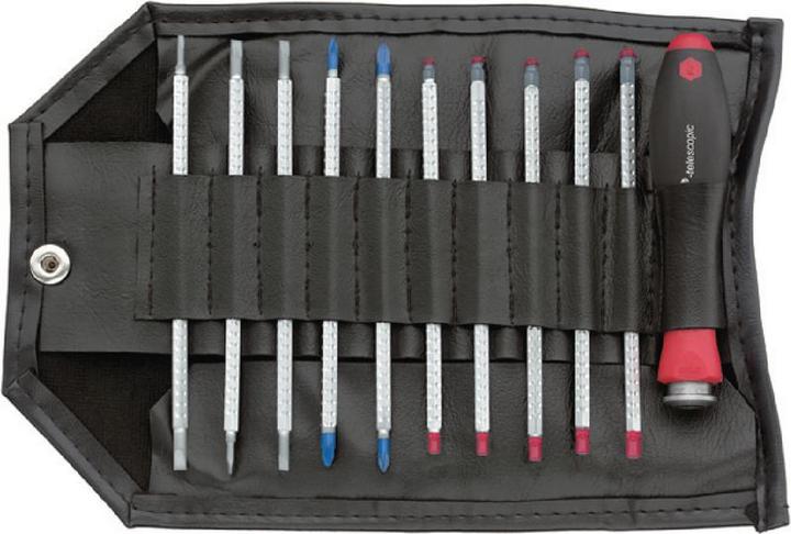 Produktbild Wiha Werkstatt Wechselklingen-Set 1 (Phillipps-Kreuzschlitz (PH), Schlitzschrauben)