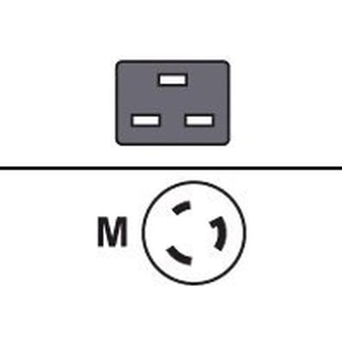 Fujitsu Power cord, Nero, Cavo di alimentazione, Nero