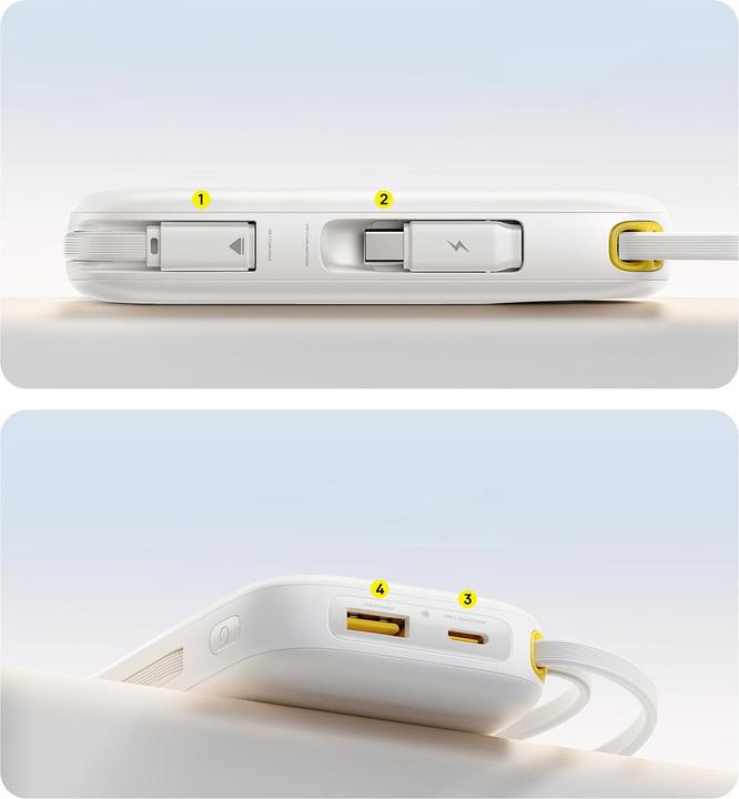 Immagine prodotto Baseus Powerbank EnerFill FC31 20000mAh Biały (20000 mAh, 22.50 W, 73 Wh)