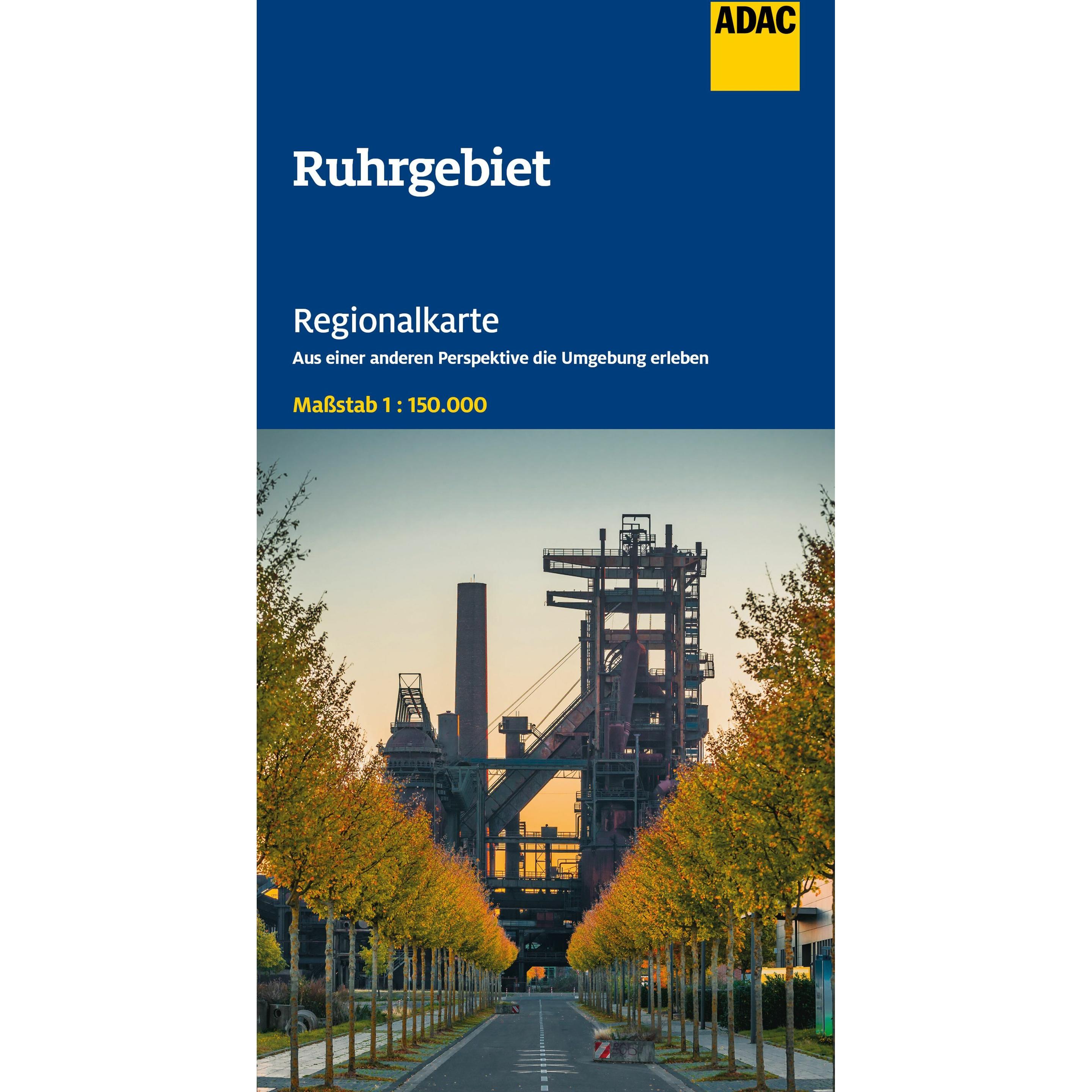 Adac Regionalkarte 07 Ruhrgebiet 1:150.000 (56561381)