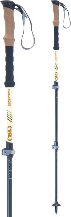 Tsl outdoor Hiking Carbon 3 Bi Cross - Wanderstöcke (63 - 135 cm)