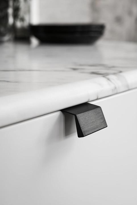 Produktbild Furnipart Griffleiste Möbelgriff Bench LA 20 L 40mm Alu schwarz matt gebürstet