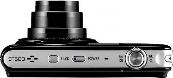Immagine prodotto Samsung ST600, 14 MP, zoom 5x, doppio display, filmati HD, nero (1/2,3'')