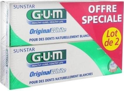 Produktbild GUM Original White Toothpaste 75ml - 2er-Pack