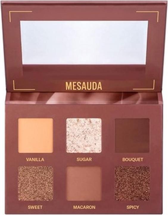 Actual product image Mesauda Bare Harmony 204 Delicious Rose Eyeshadow Palette (204 Delicious Rose)