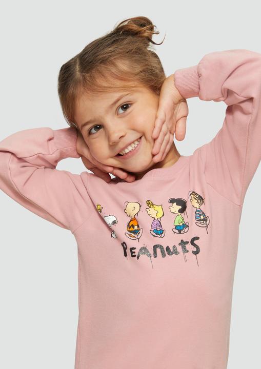Produktbild s.Oliver Sweatshirt Sweatshirt mit Peanuts®-Print (98)