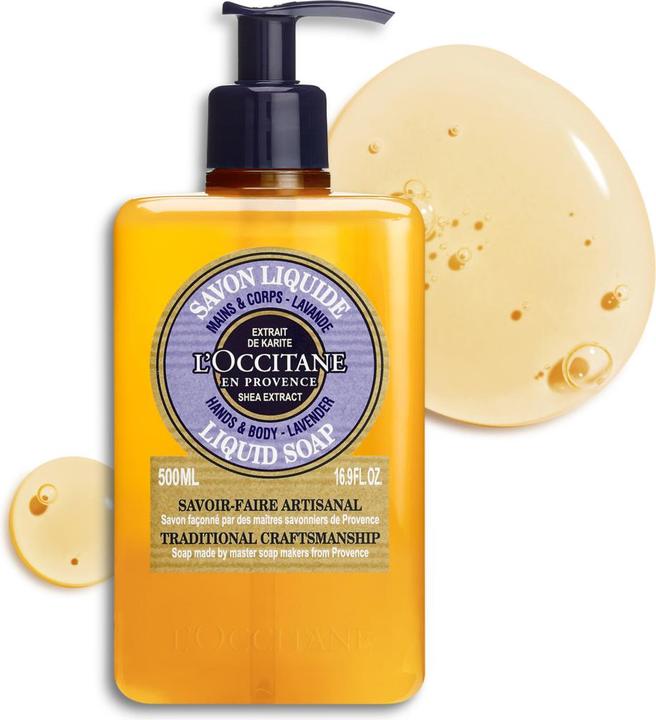 Produktbild L'Occitane Shea Flüssigseife Lavendel (Flüssigseife, 500 ml)