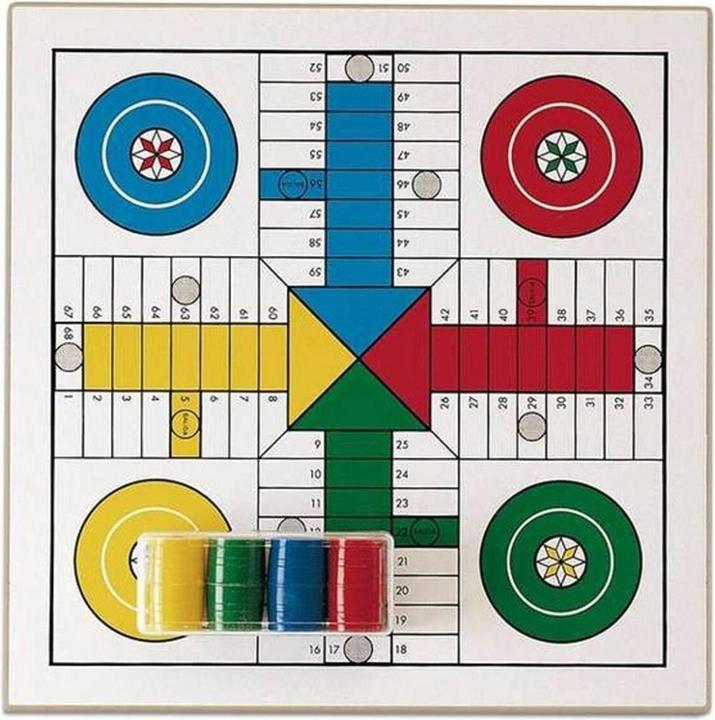 Produktbild Cayro Parchís-Oca Spielbrett T-131/A (2 - 4 Spieler)