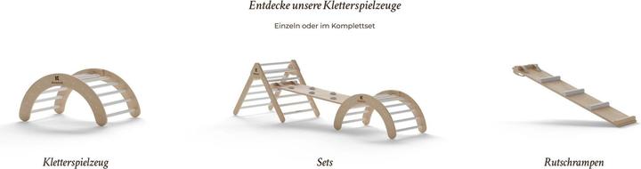 Actual product image Kindaholz Indoor Klettergerüst NINA